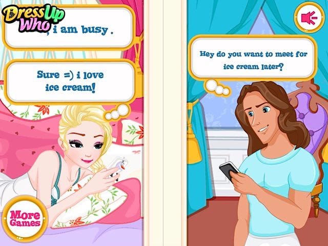 mobile dating games online