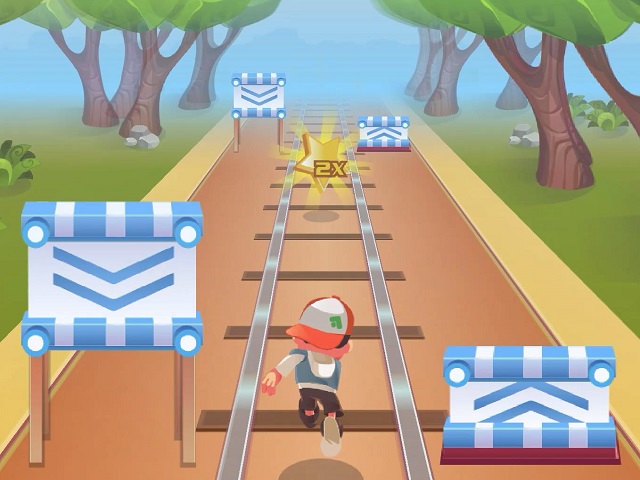 Игра беги поезд